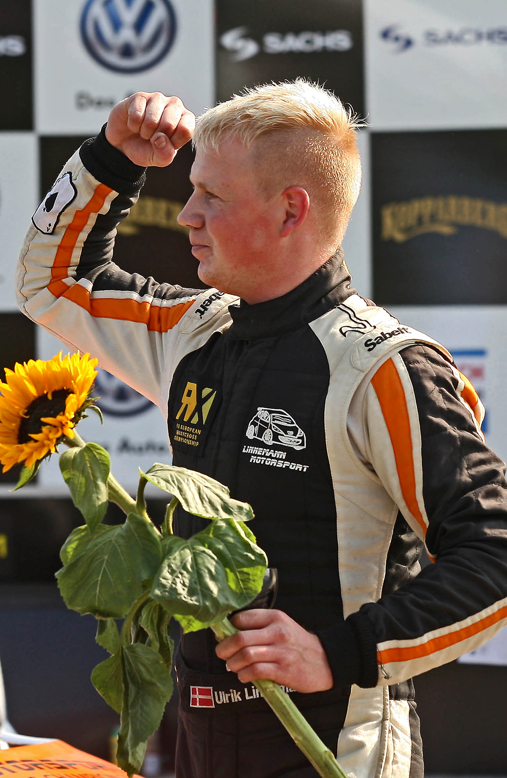 Ulrik Linneman ser frem til en spændende og tæt EM-slutspurt i Rally Cross
(Foto: Åge Keseler Kirketerp)